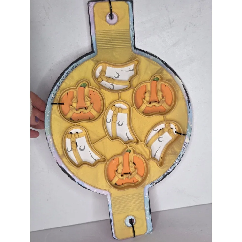 Halloween‎ Ghost and Pumpkin Pancake Silicone Mold